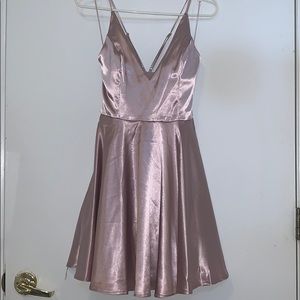 Pink sparkling dress
